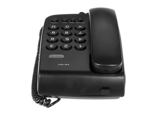 Проводной телефон TeXet TX-241 черный